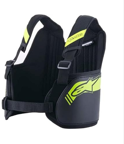 Alpinestars Bionic Air Rib Protector - XL / 3XL - Negro/Amarillo Fluorescente (6537013-155-X/3X)