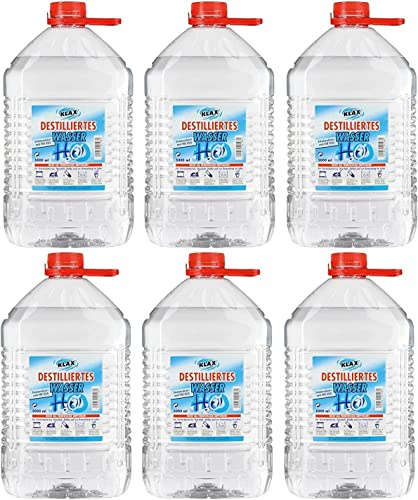30 Liter destilliertes Wasser + 1 Microfasertuch