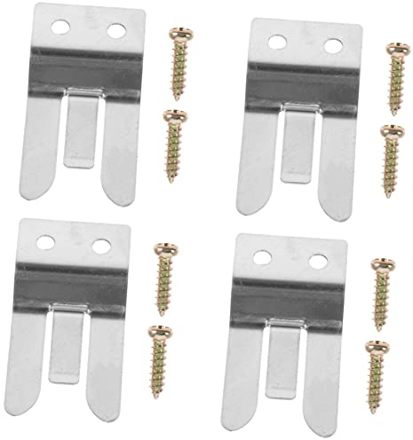 BESTonZON 20pezzi Supporto Metallo Per Microfono Compatibili Con Facili Da Installare e Resistenti Alla Corrosione Con Viti Incluse