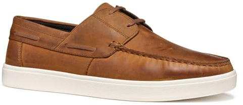 Geox Homme U AVOLA B Mocassin, Brown Cotto, 43 EU
