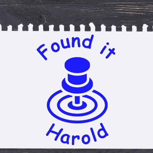 TFTC Wood Handle Geopin Adventure Geocache Stamp - Small Self Inking 3/4 Size - GIS Professionals and Geocaching Enthusiasts - Durable, Easy to Use, Ideal for Outdoor Adventures