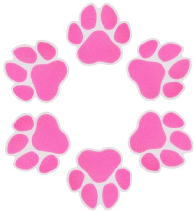 Adesivo Antiscivolo Zampa Stampa,Adesivi per Vasca Antiscivolo 10 Pezzi Vasca Adesivi Decalcomanie Anti-scivolo Applicazioni per Vasca da Bagno, Scale, Bagno con Doccia e Altre Superfici Scivolose