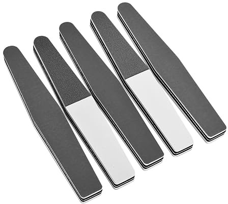 FRCOLOR Nagelfeilen Set Doppelseitige Maniküre Polierfeilen Mit Mattiertem Streifen Rhombusform Für Perfekte Nagelpflege Und Glättung