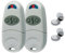 2 pezzi Telecomando Cancello, 2 Canali Telecomando Cancello Universali, Cicalino per Cancello da 433,92 MHz Compatibile con TOP 432NA, TOP 432 SA, TOP 432EE, TOP 432 A