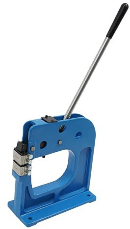 Strumento di piegatura in metallo – profondità gola 20,3 cm, costruzione professionale in ghisa per restringere e allungare fogli di acciaio, alluminio, rame e ottone