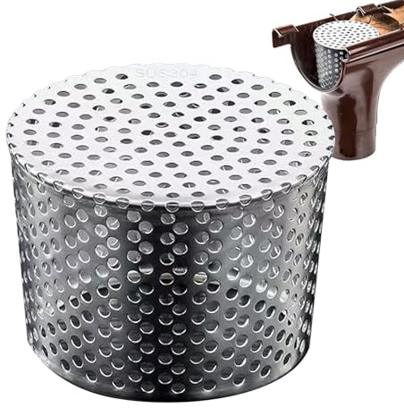 Protector para Bajante De Canalón Cubierta de con Pantalla Antiobstrucción
