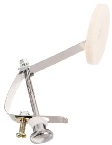 Snare Drum Dämpfungspad für Leises Üben, Clip On Design | Silber und Wiederverwendbar Filz Legierung Einfache Montage , Schwingungen und Obertöne