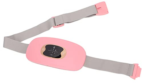 Naroote Calefacción Uterina, Alta Frecuencia 3 Vibración Rosa 3 Temperatura Cinturón de Calefacción Eléctrica para Mujeres para Uso Doméstico