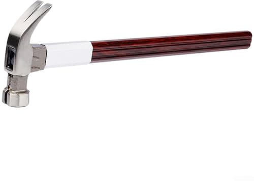 Marteau arrache-griffes robuste, marteau magnétique automatique pour enlever les clous lourds, pour la construction, la menuiserie (courbé 283,5 g)