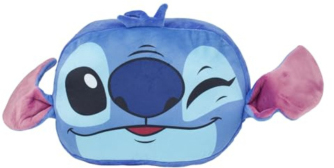 Hello Kitty, Stitch & Angel Cuddle Buddy – Kuschelkissen & Handwärmer/Plüschtier/Kuscheltier/Plüsch/Kissen < Stitch >