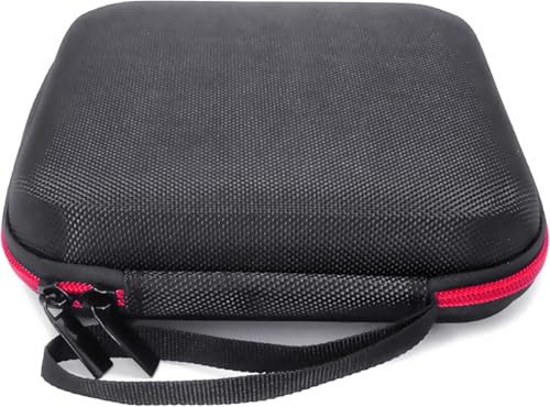 Reinforced Hard Carrying Case for External Blu-ray DVD CD Player Shock-Proof Large Storage Bag, Abrasion Resistant Protective Travel Carry Case for DVD BD Burner Portable USB Optical Drive