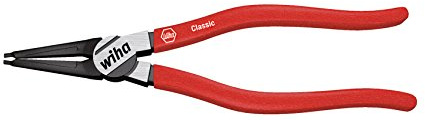 Wiha Sicherungsringzange Classic für Innenringe (Bohrungen) mit gerader Form (29425) J 4, 310 mm