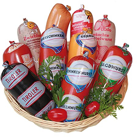 Landmetzgerei Schiessl Mini-Sonderpaket 2300g I Hausmacher Wurstpaket glutenfrei & laktosefrei, Wurst, Schinken und Tiroler | Spitzenqualität aus eigener Schlachtung als Geschenkset