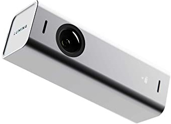 LUMINA Webcam 4K : Webcam de qualité Studio alimentée par l'IA. Ayez fière Allure à Chaque Appel vidéo. Compatible Mac et PC (Argent)