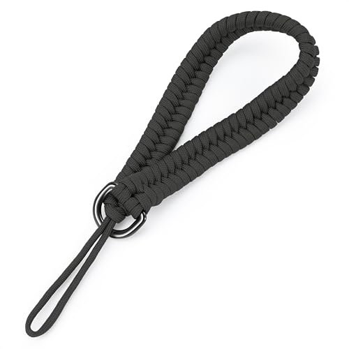 Sunya Sangle de Poignet pour Appareil Photo Paracord Cordon Dragonne pour Appareil photo en Nylon pour DSLR ou Sans Miroir