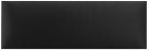 DecoNest Wandkissen, Wandpolsterung, Wanddekoration, Bettkopfteil, 3D-gepolstertes Wandpaneel 100 x 20 cm Graphit