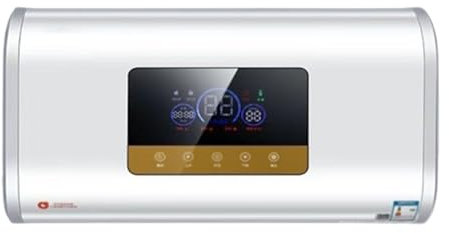 FLNOZAMZ 2000W Three-speed Electric Water Heater, Storage-type Electric Water Heater, LED High-definition Screen, Remote Control Reservation, Space Saving (B 80L)