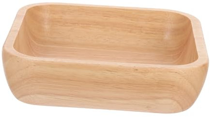 ABOOFAN Wooden Bowl Fruit Salad Bowl Wooden Tableware for Kitchen Restaurant Use