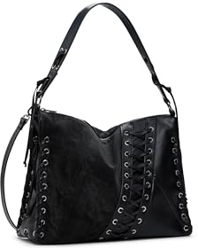 Desigual Schultertasche Leiria Tango Patch Shoulder Bag Black schwarz