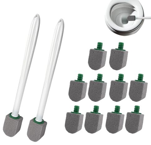 VELLUSTRA 10 Pezzi Pietra Pomice Detergente Wc, Pulizia Pietra Detergente, Pumice Stone, Pietra di Pulizia, Pietra Pomice Spazzole, Bastone Pomice Pulitore per Servizi Igienici, Bagno,Cucina