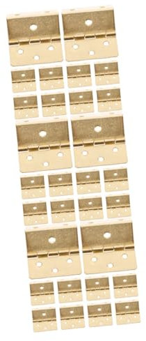 DIYEAH 3 Set Cerniera A Tre Ante Cerniere Per Mobili Antichi Cerniere In Metallo Per Porte Per Cassettiere Per Mobili Resistenti Per 10 pezzi * 3