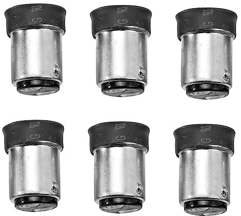 Yardenfun Douille de Conversion pour Ampoule B15d vers E14 Lot de 6 Convertisseur Polyvalent Résistant la Chaleur pour Supports Lampe LED et Halogène