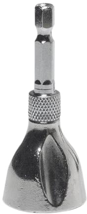 predolo Herramienta de Desbarbado de Chaflanes Externos, Reparación de Roscas Metálicas Dañadas, Práctica Y Versátil con Vástago Hexagonal, Plata