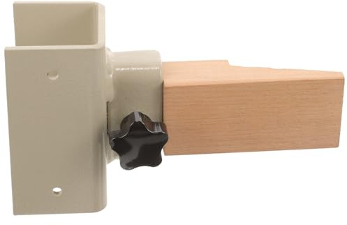 Cabilock Morsa da Banco Piccola con Morsetto Sgancio Regolabile Tavolo in Legno Bianco per Lavori di Rettifica e Incisione Strumento Pratico per Falegnameria e Metallo Banco da Lavoro