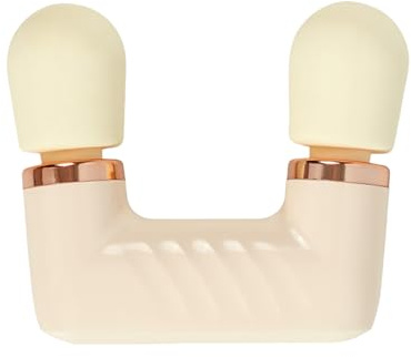 Mini masajeador de percusión portátil | muscular de doble cabeza – aparato de relajación muscular para mujeres y hombres trabajadores mochileros fitness casa oficina