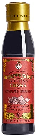Giuseppe Giusti Crema Melograno Aceto Balsamico di Modena IGP Creme Granatapfel auf Basis Balsamessig aus Modena (1 x 0.15 l)