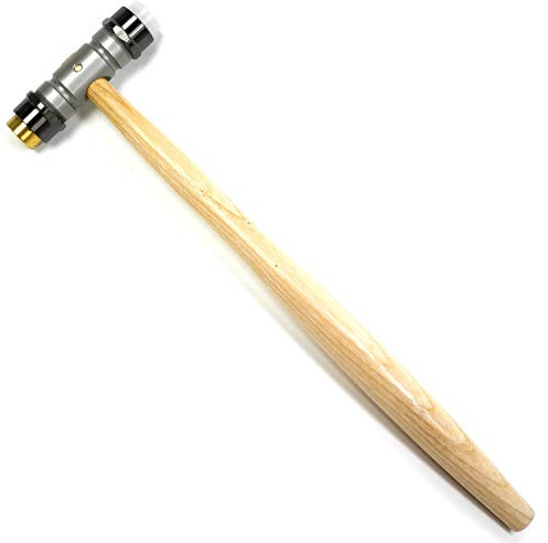 BERGEON 30417 Watchmaker Hammer (Brass/Synthetic Ends) - HH30417