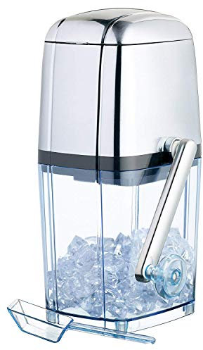 Retro Style Manual Ice Crusher Machine with Scoop