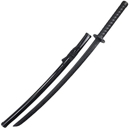 YAO DIAN Anime Samurai Blade, Cold Plastic Steel Rubber Knife With Sheath, Iai Training Japanese Samurai Sword, Kendo Suzhen Props, Martial Arts Practice Knife(Size:104cm,Color:A)