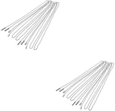 DECHOUS 8stücke Deckenventilator Zugkette Dekorative Lampe Pull Chain Für Deckenleuchten Ventilatoren Und Fensterjalousien Installieren Und Langlebig