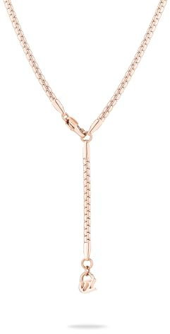 ECHTZEIT Halskette aus Edelstahl - 56 cm lang - The Y-Sleek