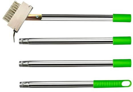 Herramienta de eliminación de musgo, extractor de césped, 2 en 1 Decks Unschleifer Peeling Pincel,Hochleistungs -Moos -Mörtel -Entfernerwerkwerkzeug Spaltreinigungswäsche para Deck, Terraza, Pasarela,