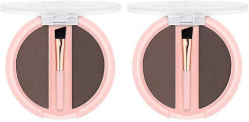 Essence - Poudre Sourcils Brow Powder Duo Set - 03 Dark (Lot de 2)