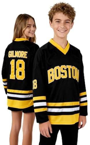 cridpop Youth 18 Happy Gilmore ice Hockey Jersey for Boys/Girls Adam Sanders S