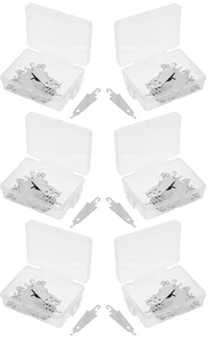 COHEALI Infila Ago in Acciaio Inox 120 Pezzi con Doppia Testa Dispositivo per Infilare L’Ago a Cruna Grande Strumento Ergonomico per Cucito a Mano e Ricamo Fai da Te Kit Portatile per