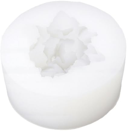 Yinhing Stampo in Silicone per Fiori di Ortensia 3D, Disegno Floreale Intricato per Candele, Saponi, Artigianato in Resina, Argilla, con Struttura Flessibile, per Cuocere Al Forno