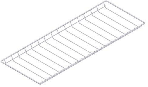Flaschenkorb mit Traegern L800 T300 mm weiss