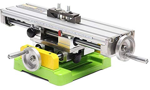 Lukcase Multifunction Worktable Milling Working Table Milling Machine Compound Drilling Slide Table For Bench Drill (Heavy Size)