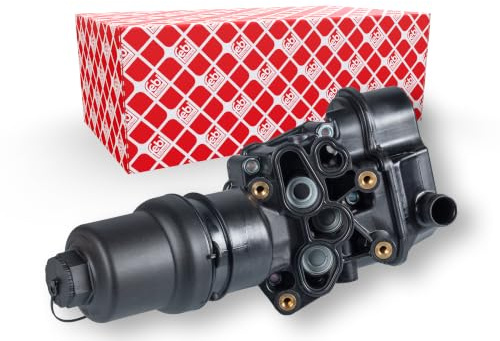febi bilstein 109169 Ölfiltergehäuse, 1 Stück | Kompatibel mit: AUDI A1, A3, A3 Sportback, A4 B7, A4 B7 Avant, A4 B7 Cabriolet, A6 C6, A6 C6 Avant, TT, TT Roadster