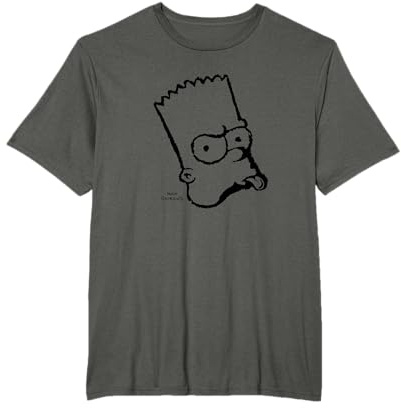 Sketch de Bart Simpson de Los Simpson sacando la lengua Camiseta