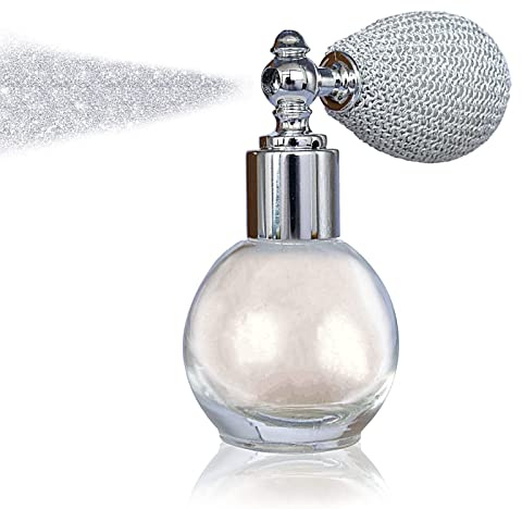 Laque Paillette Cheveux, Spray Paillette Corps e Cheveux, Glitter Spray, Poudre Libre Sprays Scintillant, Poudre Scintillante Maquillag pour Cheveux, Visage, Corps (#01)