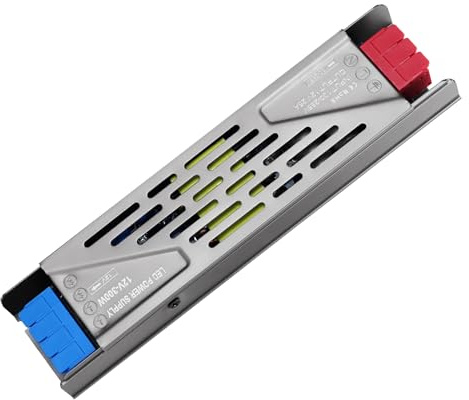 KSIBNW Transformador 220V a 12V, 300W 25A LED Driver Transformador de Voltaje Constante Fuente Alimentación AC 220V a DC 12V 25A Baja Tensión Controlador Adaptador para Tira LED Bombillas