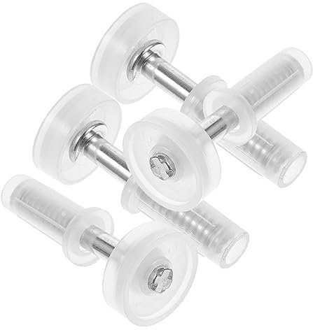 KITANDOVE Bifold Tür Pivot Hardware Kit 4 Stücke Schrank Akkordeon Falttür Scharnier Robust Stille