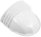 UKCOCO 4pcs Outdoor Security Rain Cover Protection Shield for Weatherproofing Material against Rain