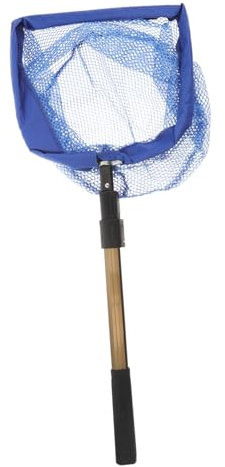 Mipcase Tischtennisball-Picker Mit Teleskopstiel Tragbares Ballwerkzeug Für Outdoor Praktischer Ball-Collector Mit Mesh-Tasche Einfach Zu Lagern Transportieren Bequem Und Langlebig