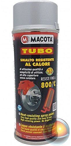 Macota - Spray anticalore 800ºC, colore: argento